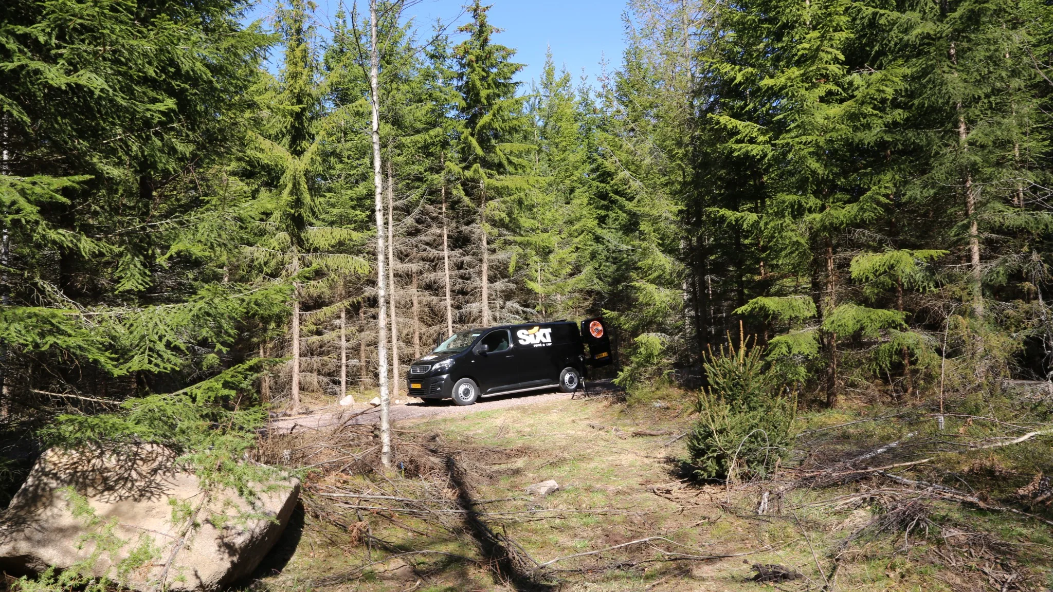 Van in Sweden