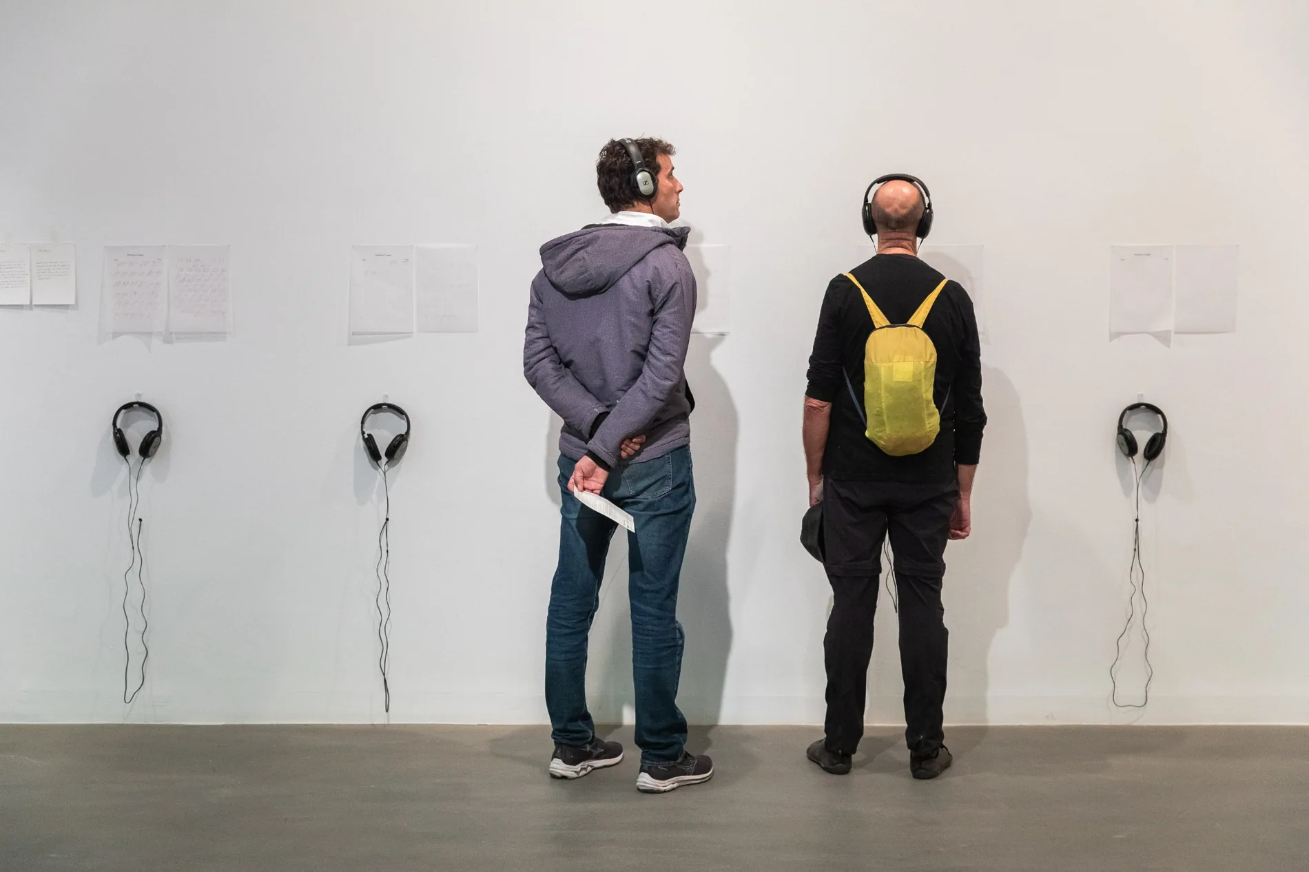 A = A, B = B exhibition documentation
