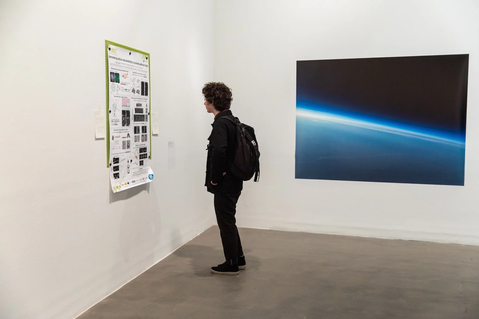 A = A, B = B exhibition documentation