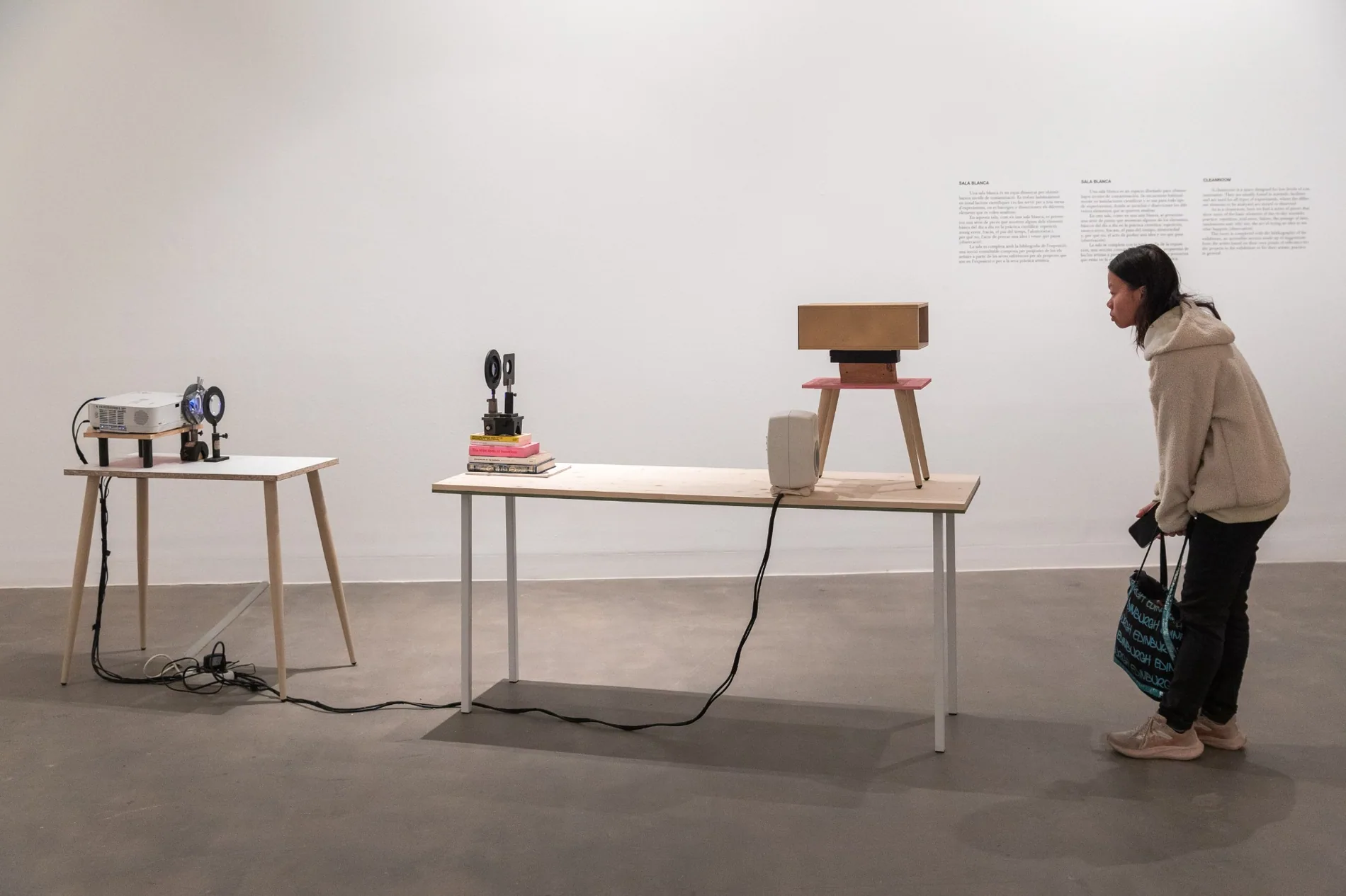 A = A, B = B exhibition documentation