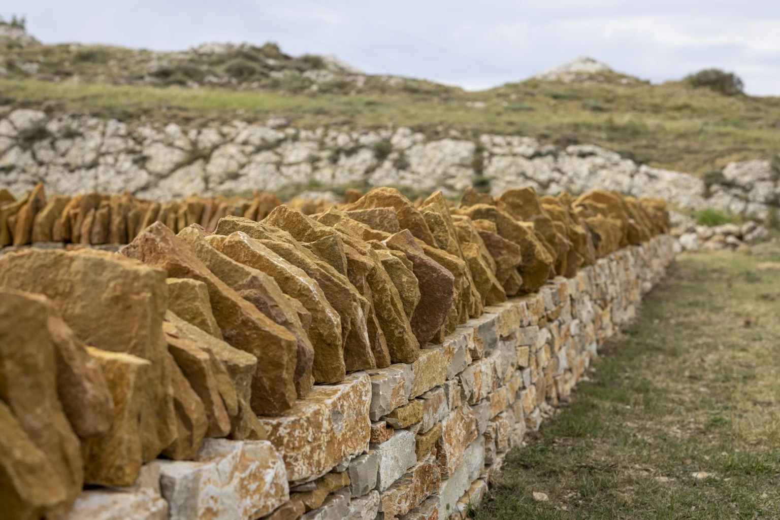 Wall detail.