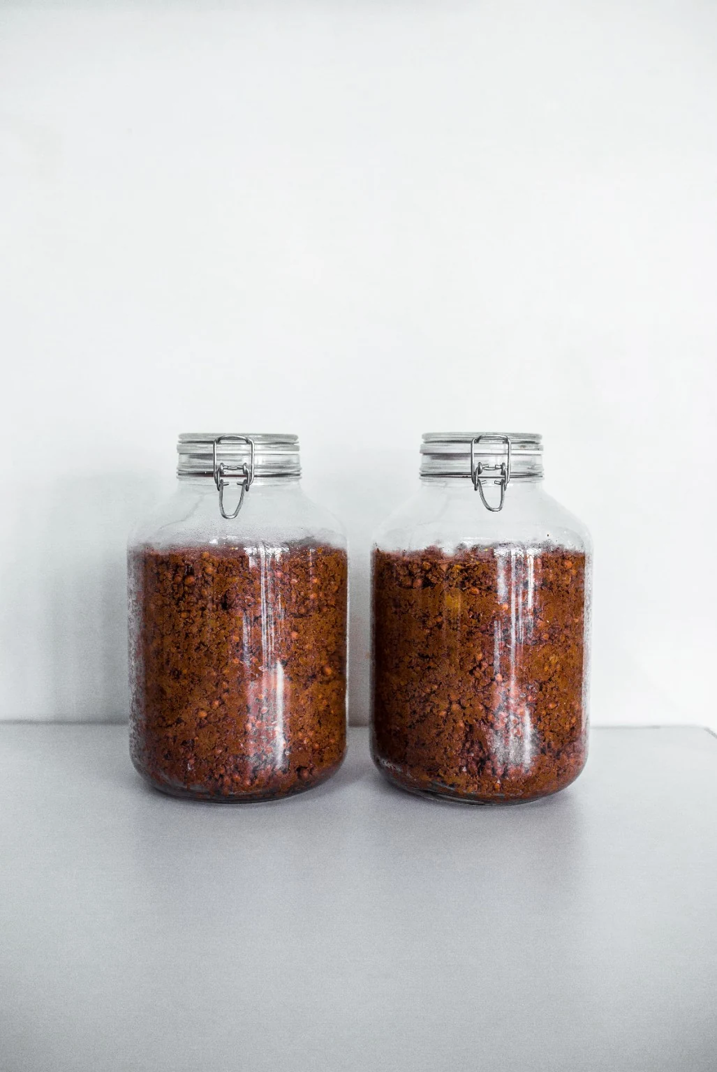 Solid residues.