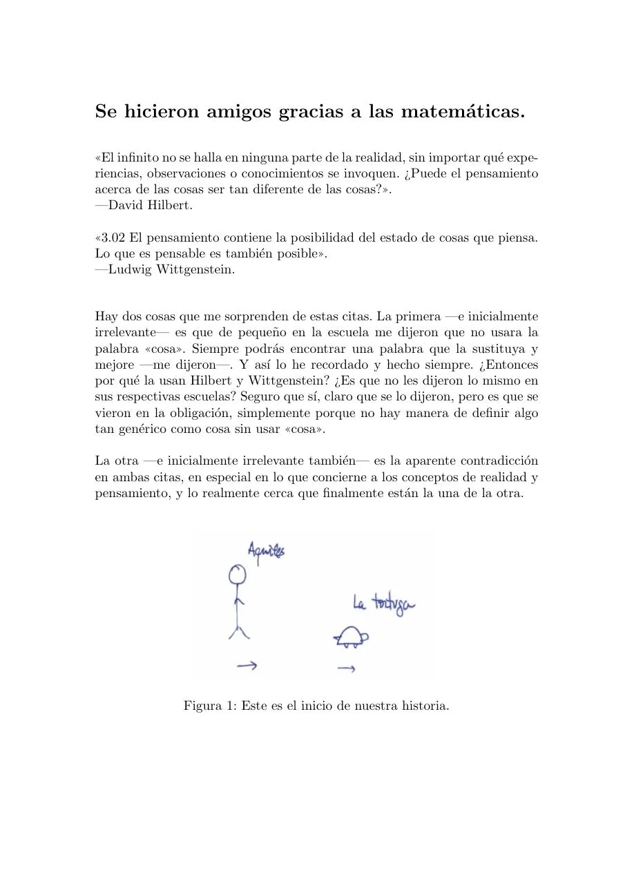 Se hicieron amigos gracias a las matemáticas