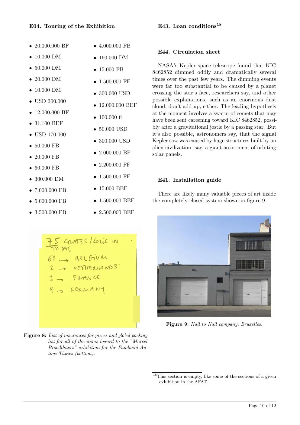 Nail to Nail to Nail. The archive as a perfect standard — page 3