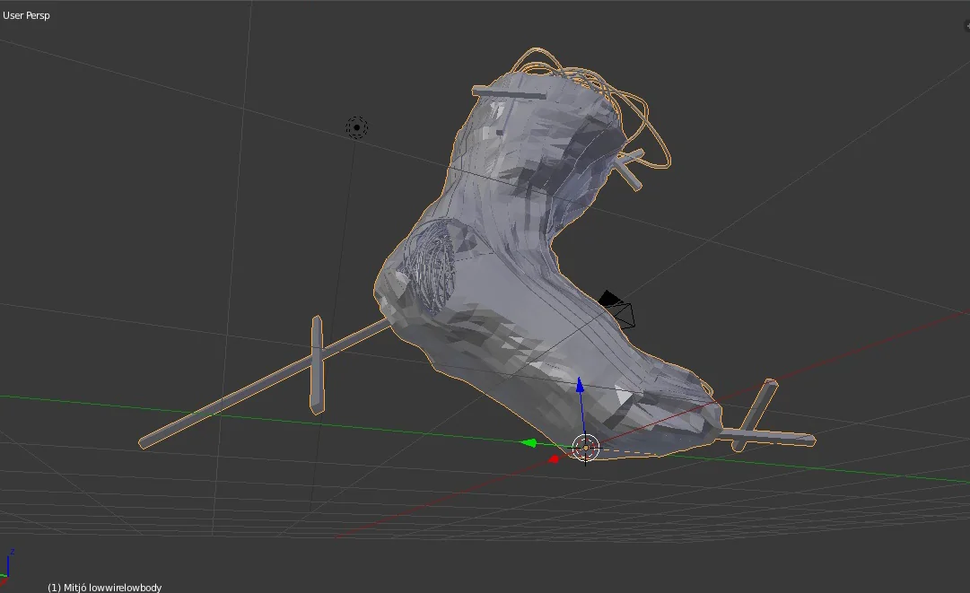 View of the digital model.